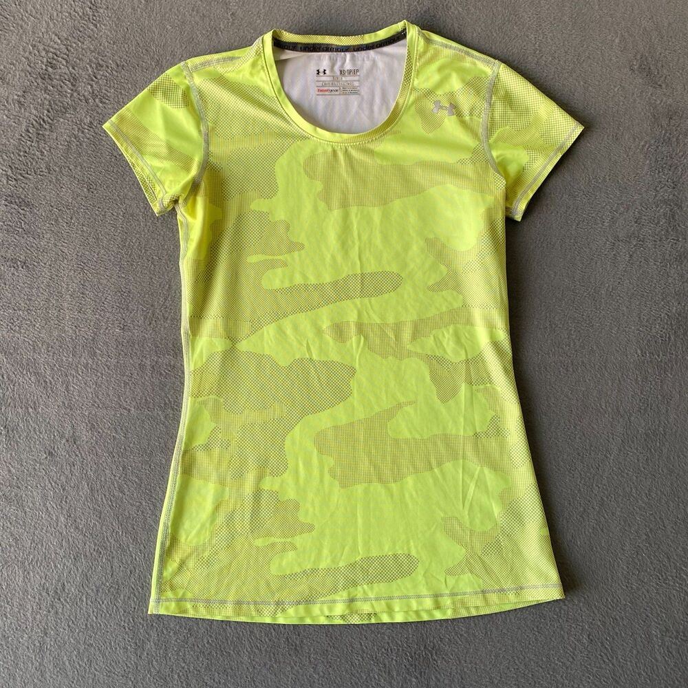 Women's Under Armour Heat Gear Fitted T-shirt Size XS